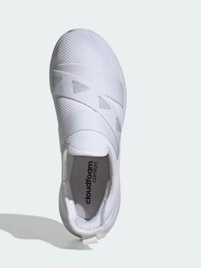 NEW Adidas Puremotion Adapt SPW Ladies Size 8 Running Shoes White Slip Ons